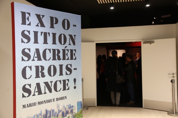 Vernissage à Paris de l’exposition Sacrée croissance! et première vidéo sur l’avant-première du film à Niort